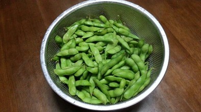 美味しい枝豆の茹で方の写真