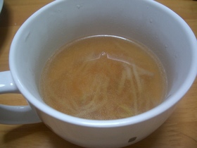 もやしとコーンのスープ