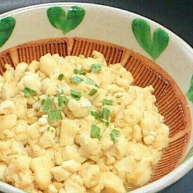ホカホカご飯!★プルプル《絹豆腐そぼろ》
