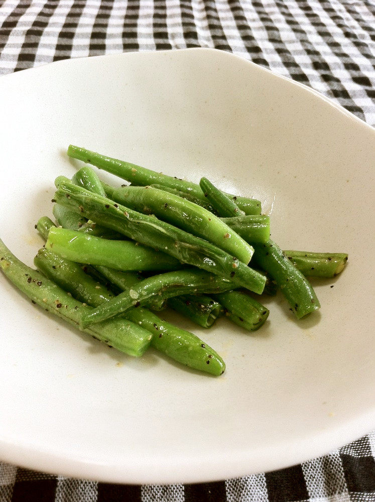 バターガーリックインゲンのレシピ