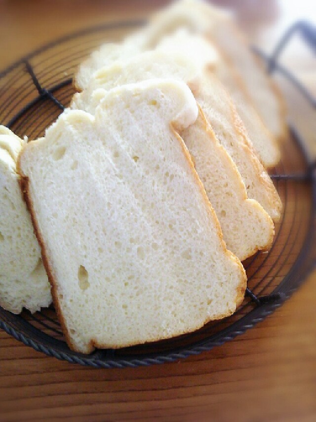しっとりあまふわ♪練乳食パンの画像