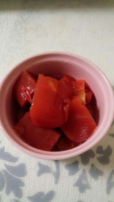 ダイエット☆メタボ対策にトマト寒天の写真
