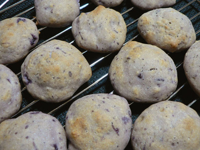 ノンオイルブルーベリーヨーグルトクッキーの写真