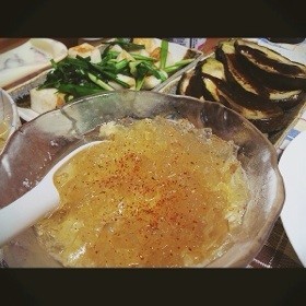 和風ジュレの冷製茶碗蒸しの画像