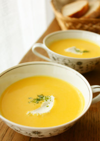 ★　かぼちゃの冷製スープ　★