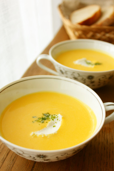 ★　かぼちゃの冷製スープ　★の写真