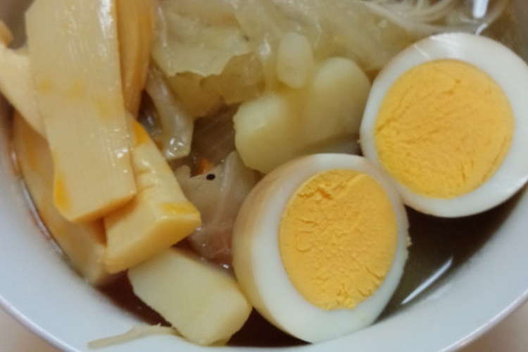 野菜スープリメイク 具だくさん塩ラーメン レシピ 作り方 By ふさのん クックパッド 簡単おいしいみんなのレシピが356万品