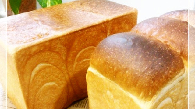 山型食パン 角食パン 生地作りはhbで レシピ 作り方 By てふてふ クックパッド