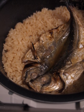 マルタさんの☆アジの開きの炊き込みご飯