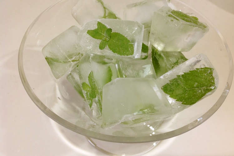 ミント氷 レシピ 作り方 By Rtmoco クックパッド 簡単おいしいみんなのレシピが358万品
