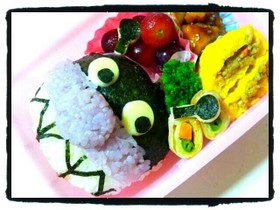 キャラ弁♥バイキンマンの作り方