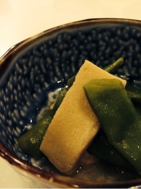 ほっこり♪ いんげんと高野豆腐の煮物の画像