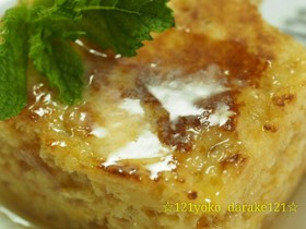 簡単☆残ったパン粉&卵でフレンチトースト