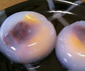 片栗粉で簡単!フルーツ水まんじゅう