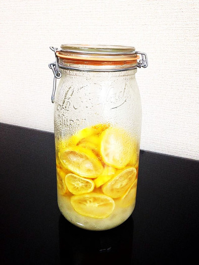 レモン 柚子 シロップの写真