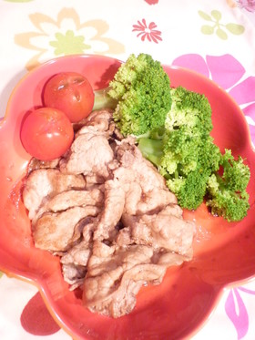 豚肉のバルサミコソテー