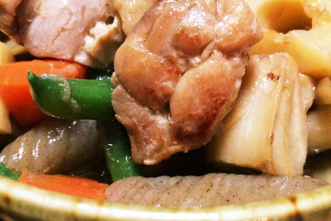 KHO GA 鶏肉 チキンジャーキー レモングラス入り スパイシー 125g Lang Farm