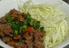 簡単 プルコギ風牛肉炒め