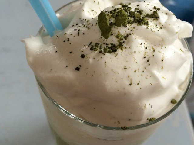 スタバ風抹茶フラペチーノ レシピ 作り方 By アスリー クックパッド