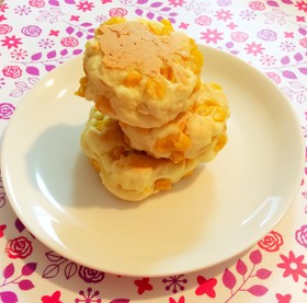 ホットケーキミックスで簡単コーンパン