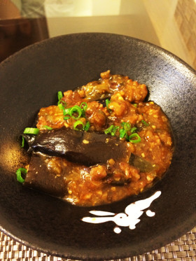 お家にある材料で!簡単麻婆茄子♪