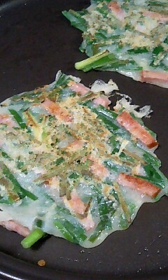 卵なしで!もちもちチヂミ