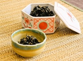 大葉(青しそ)の佃煮 夏の収穫を保存食に