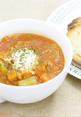 濃いトマトスープ～和風味～の画像