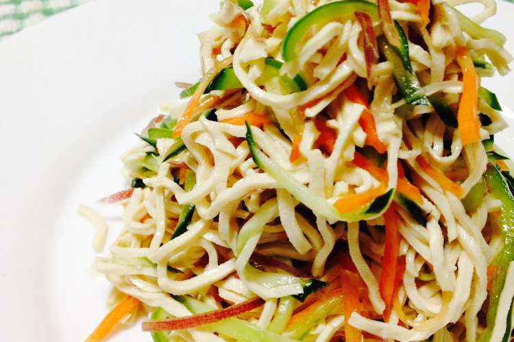 干し豆腐のさっぱり中華和え レシピ 作り方 By いぬねこ食堂 クックパッド
