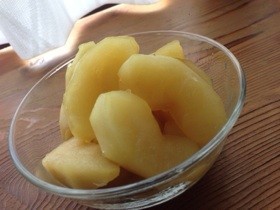 ◎うま!?サイダーでりんごのコンポート