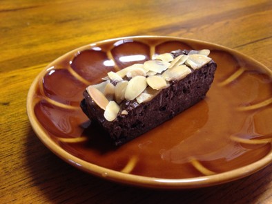 糖質制限！豆腐で濃厚チョコケーキの写真