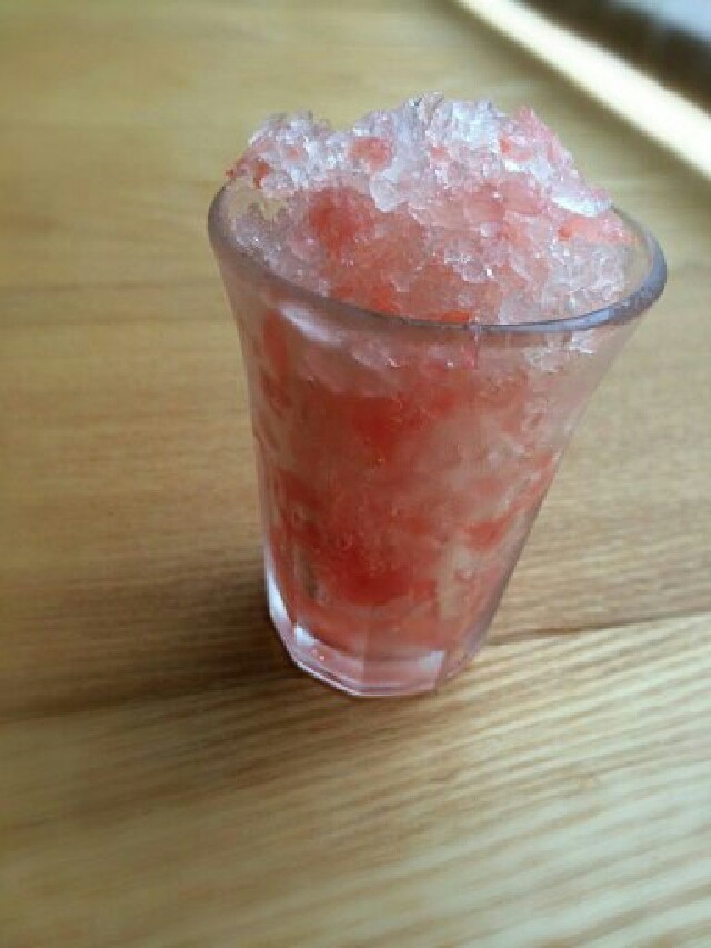 アニスとグレープフルーツのシャーベット レシピ