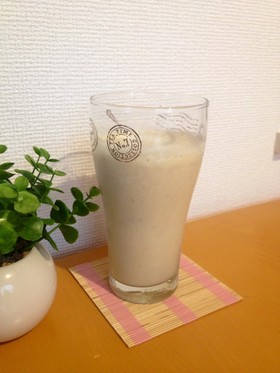 桃のコンポートからの〜ミックスジュース☆