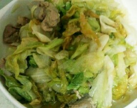 大量消費!簡単!レタス&豚肉のピリ辛炒め