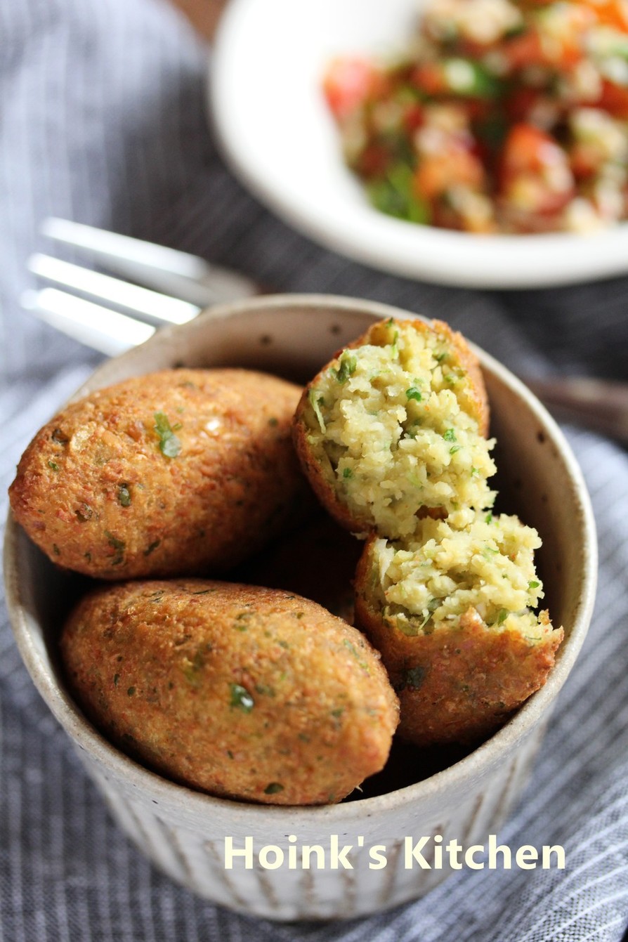 素早く簡単なハーブファラフェルのレシピ