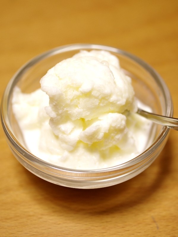 ヨーグルトミルクのグラニテ☆簡単な氷菓子の画像