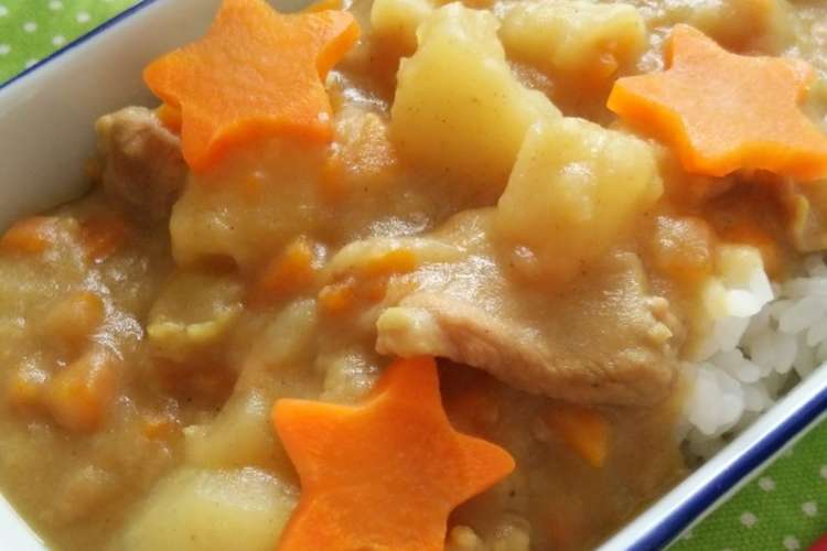 ルー不使用 まろやか豆乳入り子供カレー レシピ 作り方 By マサシッポ クックパッド 簡単おいしいみんなのレシピが376万品