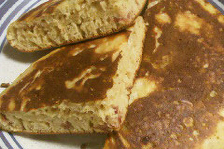 苺ジャム入りふわふわホットケーキ レシピ 作り方 By はまたま クックパッド