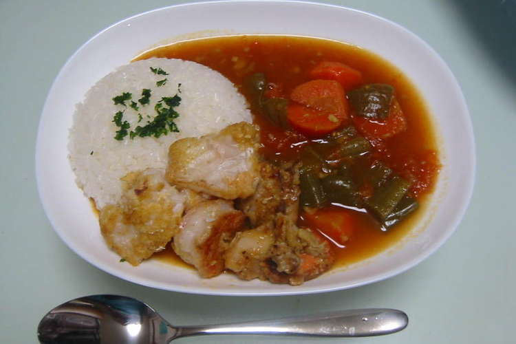 とまとのスープカレー シーフード付き レシピ 作り方 By きゃさりん亭 クックパッド 簡単おいしいみんなのレシピが350万品