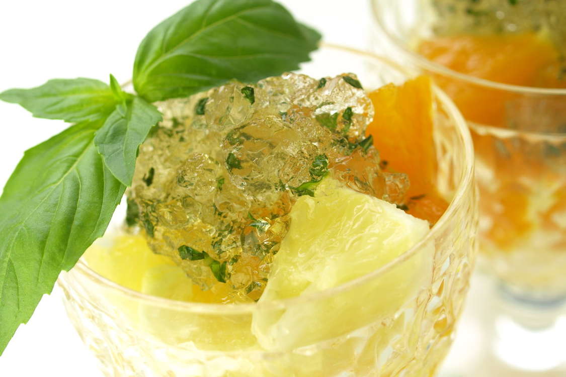 柑橘フルーツとバジルのジュレ レシピ 作り方 By ダイエットプラス クックパッド 簡単おいしいみんなのレシピが379万品