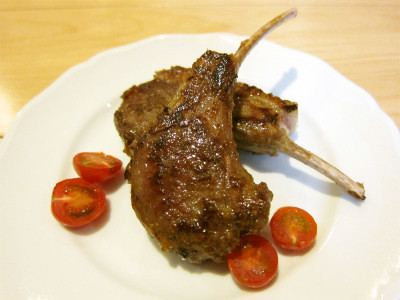 NZ産ラム肉のエスニックソテーの画像