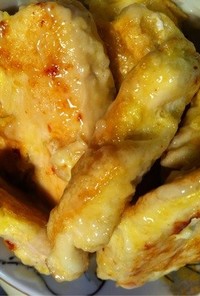 鶏胸肉のふわふわ焼きマヨソース