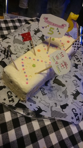安可愛く!アイスケーキ!誕生日X'mas