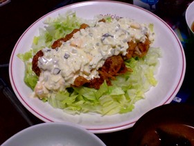 タルタルたっぷり♪チキン南蛮