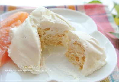 低カロ★ビスケットヨーグルトチーズケーキの写真