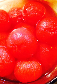 完熟安売りトマトの保存法！トマトのマリネ