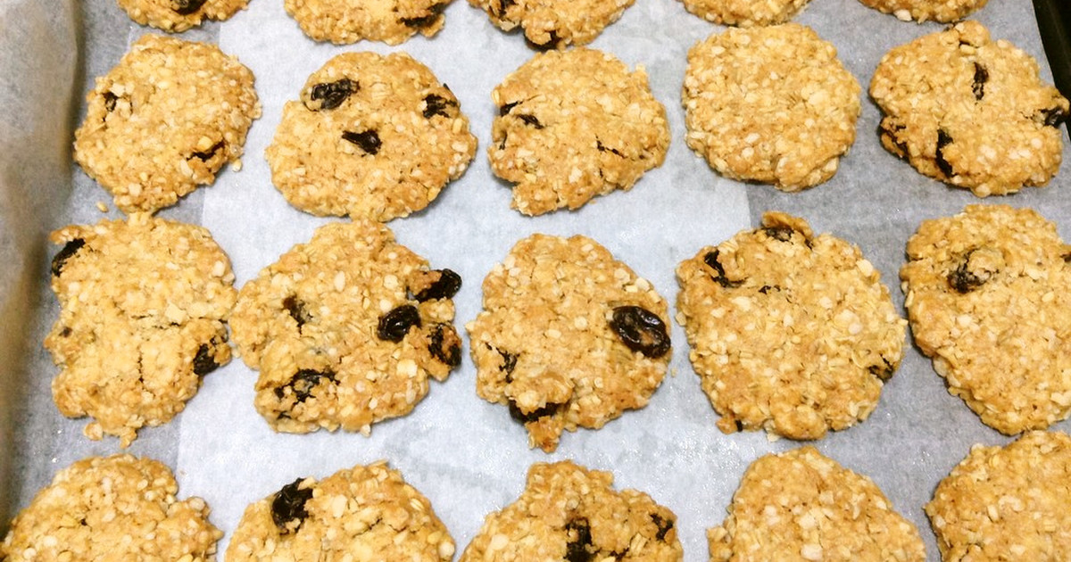 スパイス入りオートミールクッキーのレシピ