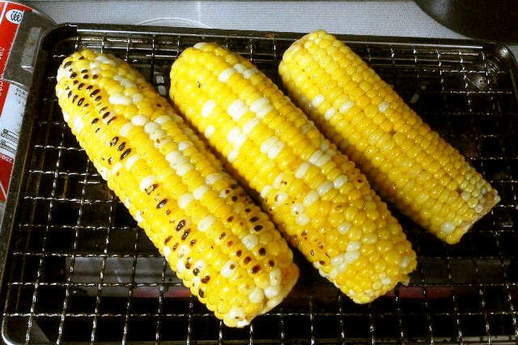3分クッキング トウモロコシとズッキーニのマリネ焼き 夏野菜の塩水漬け