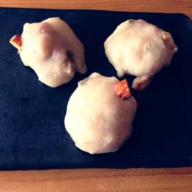 低糖質ミックスナッツ入おから餅♡伝統餅風