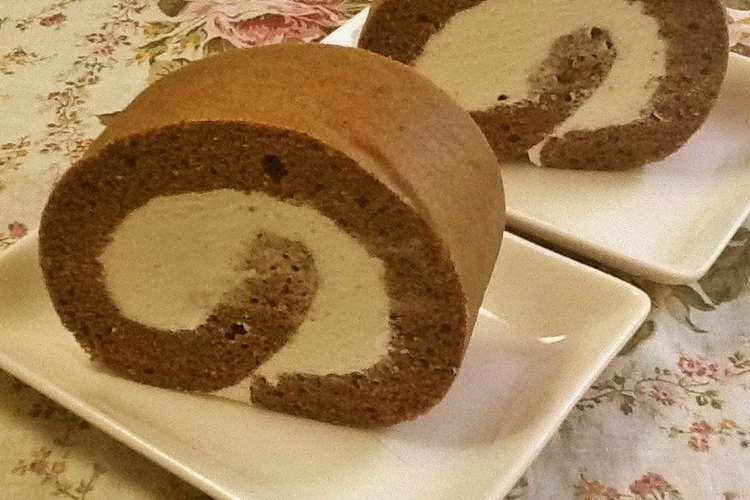 糖質制限 大豆粉ココアロールケーキ レシピ 作り方 By おかしなまちおか クックパッド 簡単おいしいみんなのレシピが355万品